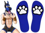 chaussettes paw kinky puppy bleues 2