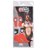 chaussettes paw kinky puppy orange 3