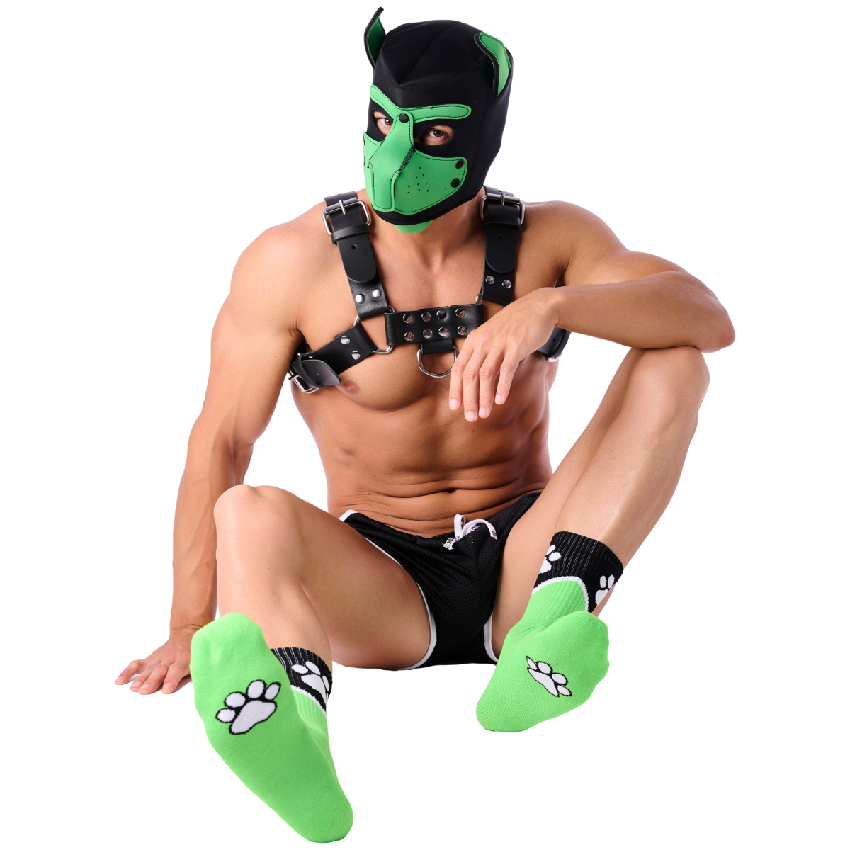chaussettes paw kinky puppy vertes 1 scaled