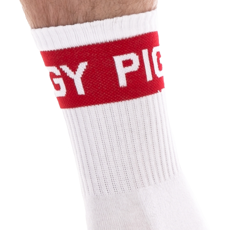 chaussettes piggy fetish half socks 1