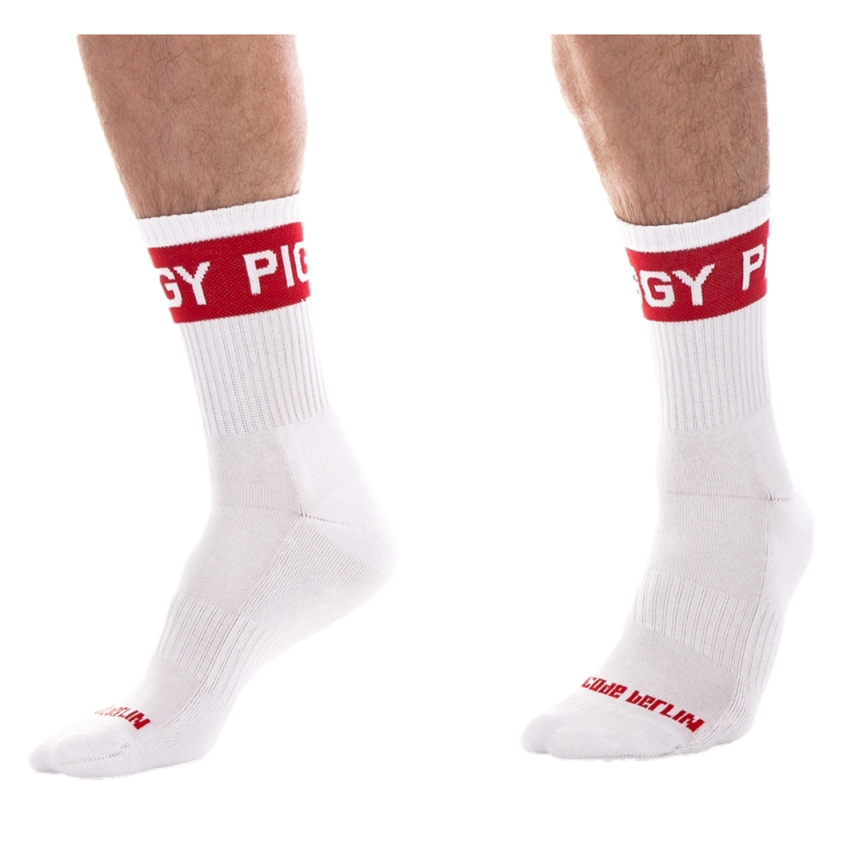 chaussettes piggy fetish half socks