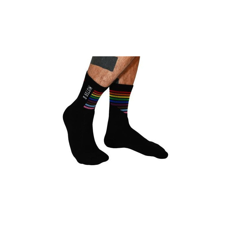 chaussettes pride noires