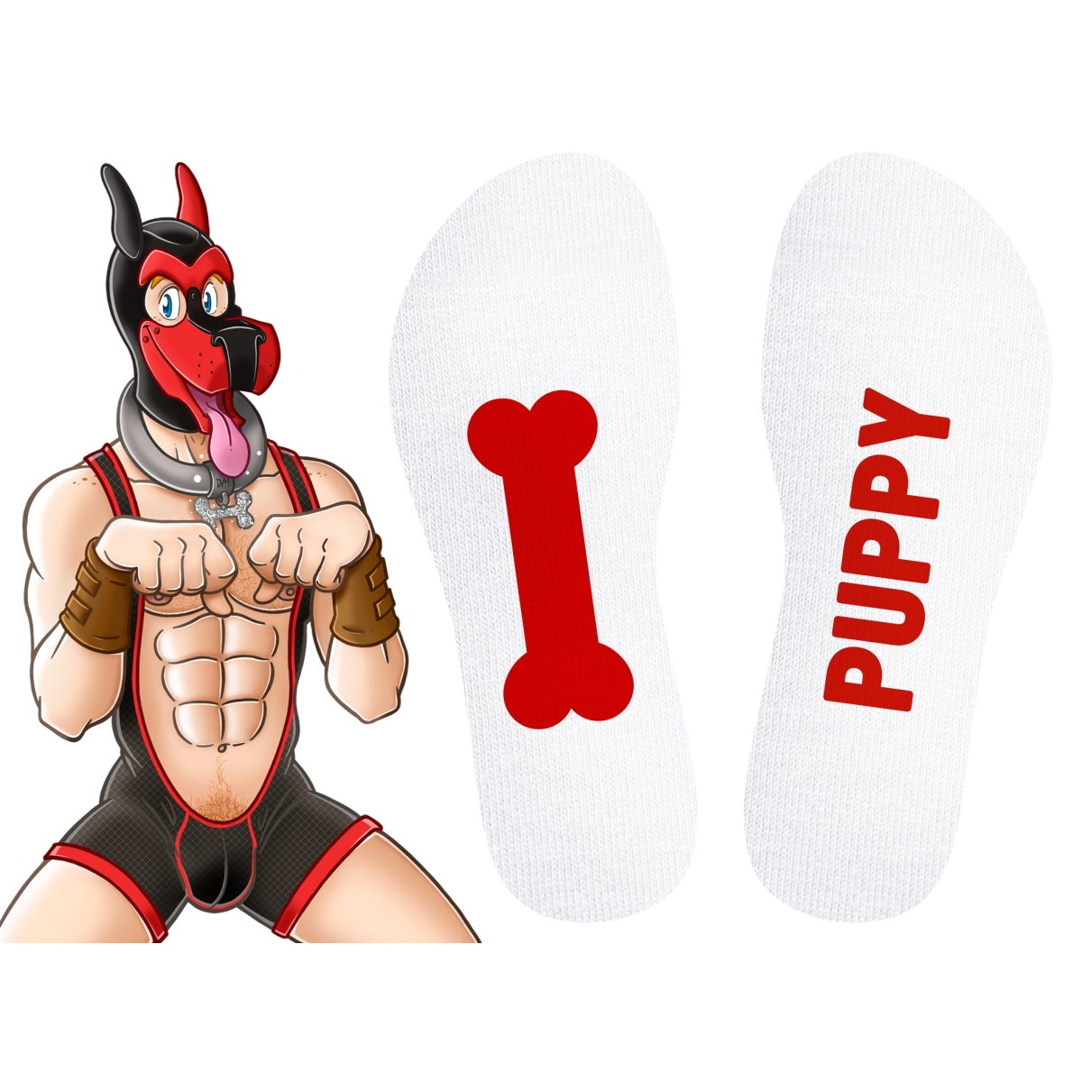 chaussettes proud puppy kinky puppy 2