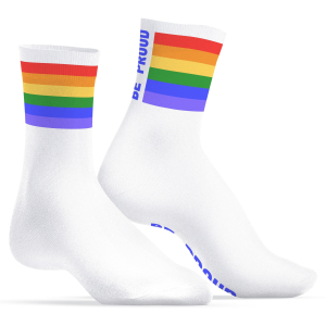 chaussettes rainbow be proud sneakxx