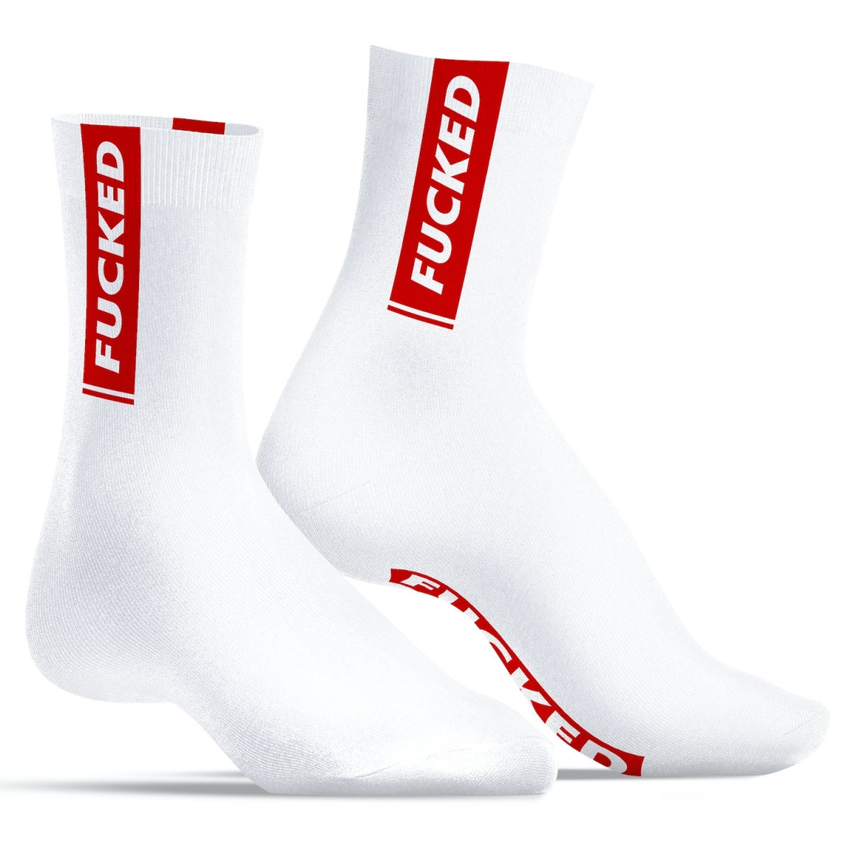 chaussettes stripe fucked sneakxx