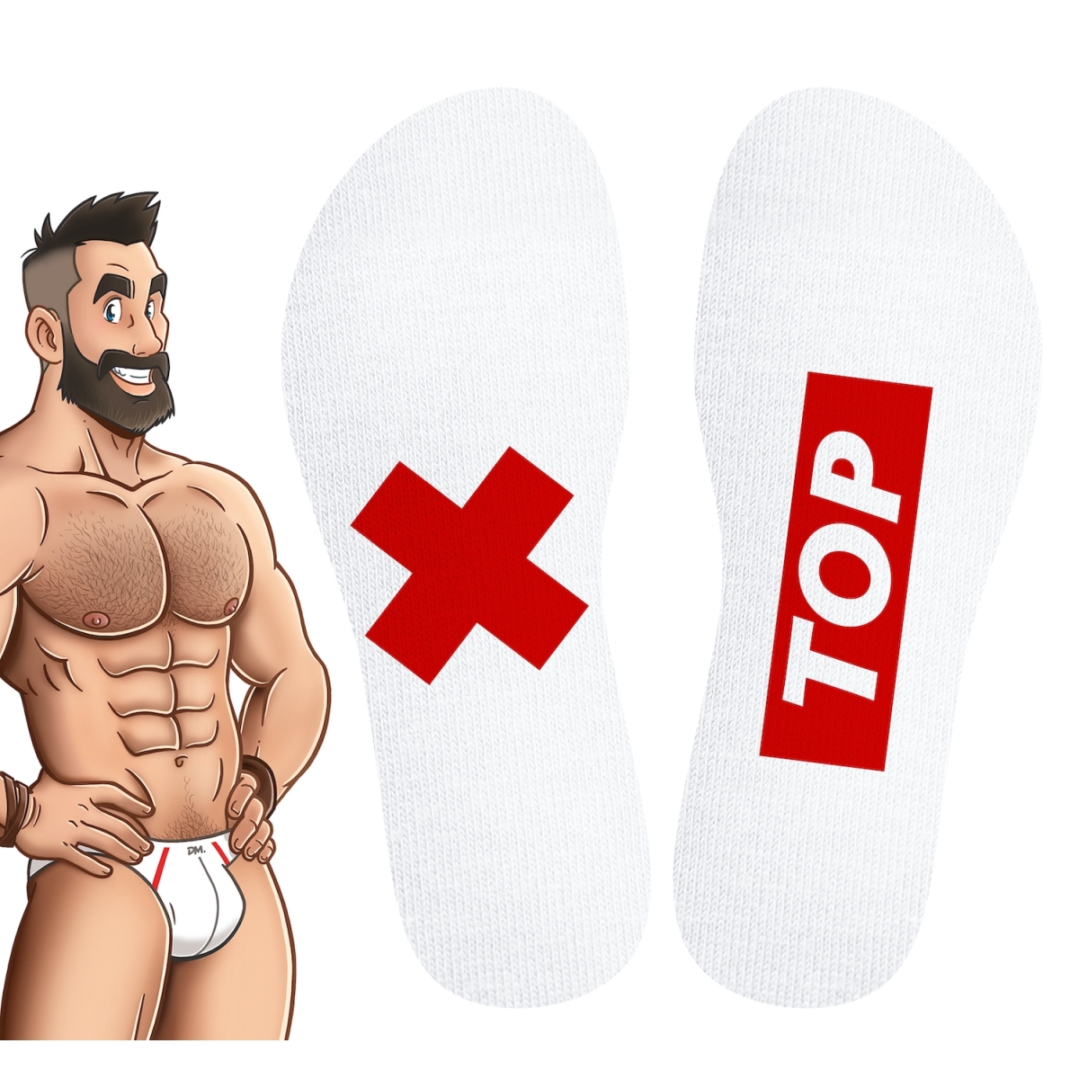 chaussettes stripe top sneakxx 2