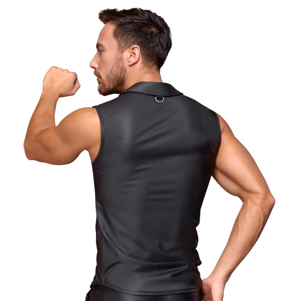 chemise sans manches lessio noire 5