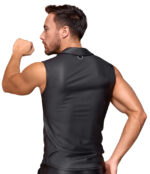 chemise sans manches lessio noire 5