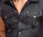 chemise sans manches lessio noire 6