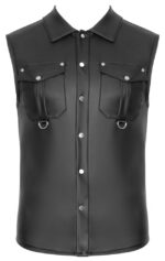 chemise sans manches lessio noire 7
