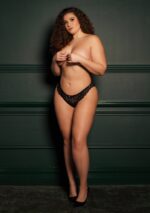 claire elastic lace brief with golden details black osx 3