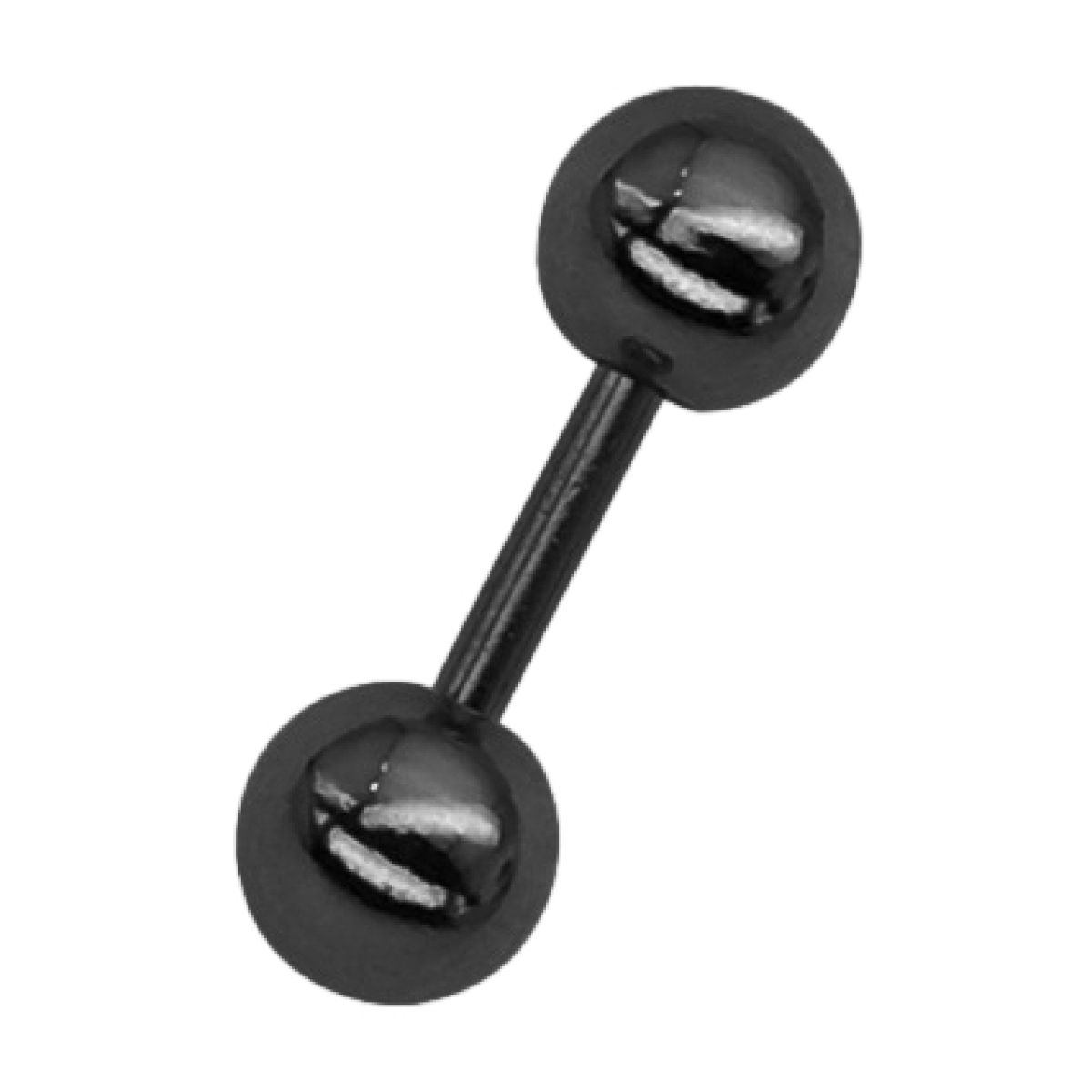 clou d oreille ball duo noir 1