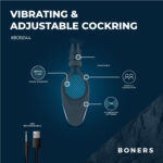 cockring ajustable vibrant adjust vibes 10 vibrations 10