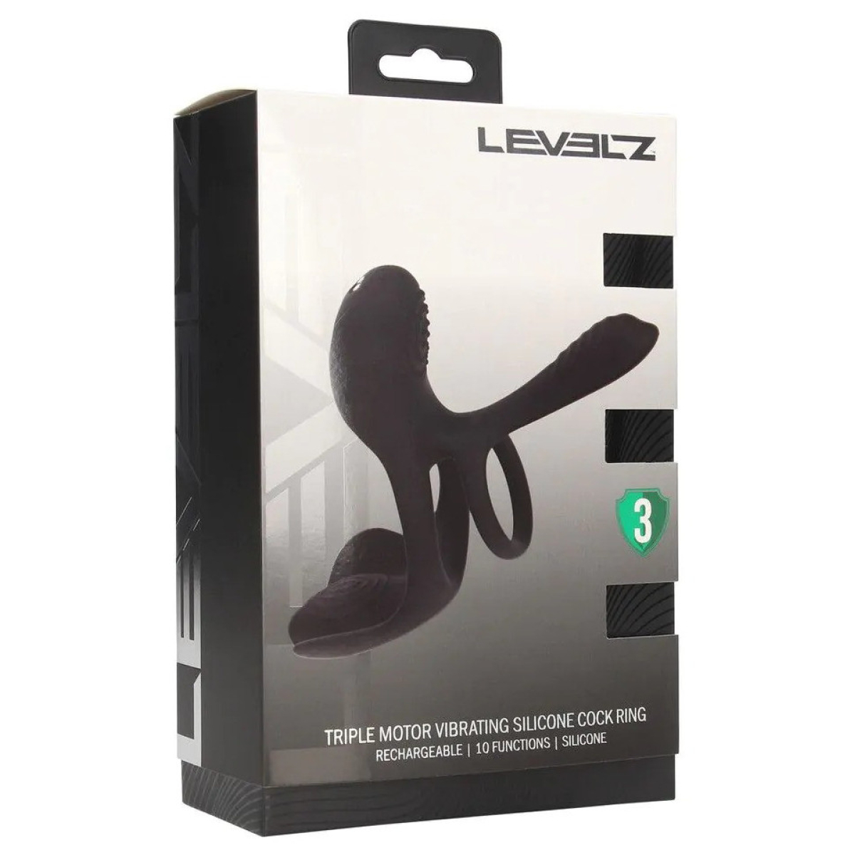 cockring avec etui vibrant vibracock 10 vibrations 1