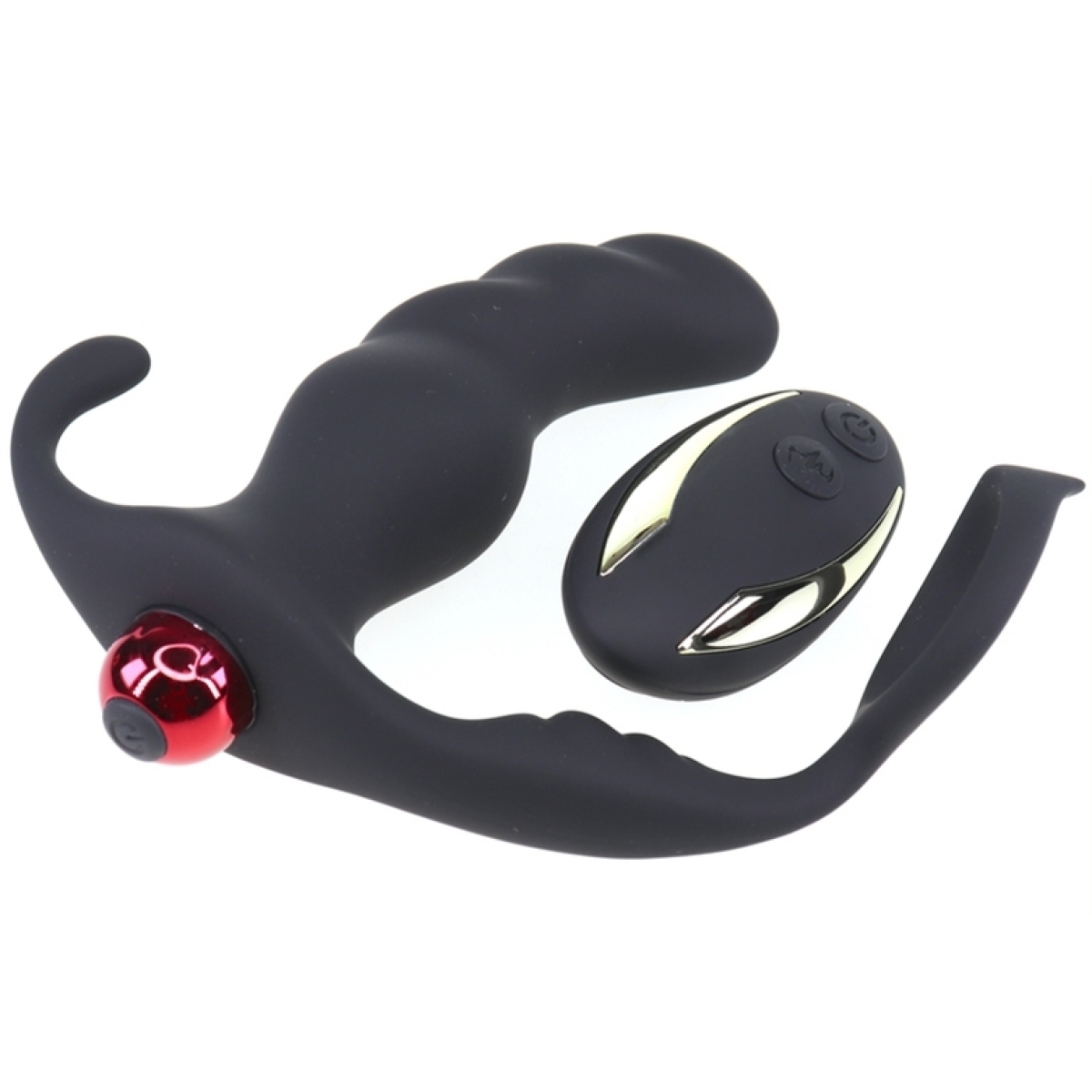 cockring et plug vibrant knight 10 x 35cm 8