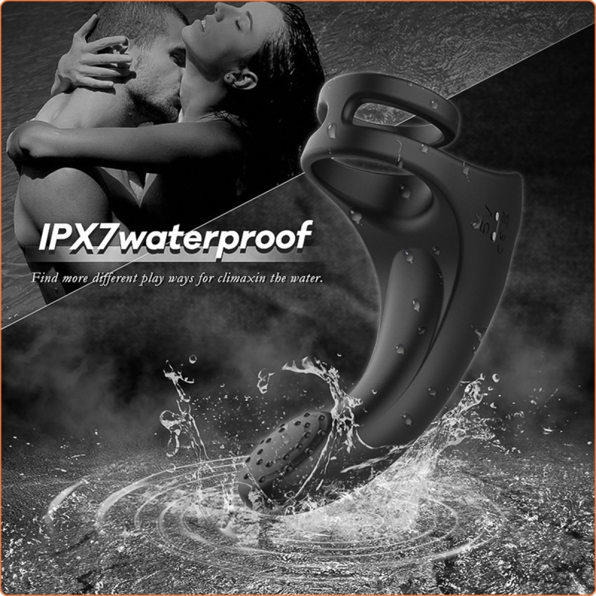 cockring et stimulateur perinee fingeus 10 x 25cm anneau 30mm 3