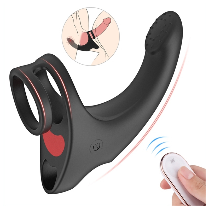 cockring-et-stimulateur-perinee-fingeus-10-x-25cm-anneau-30mm cockring et stimulateur perinee fingeus 10 x 25cm anneau 30mm