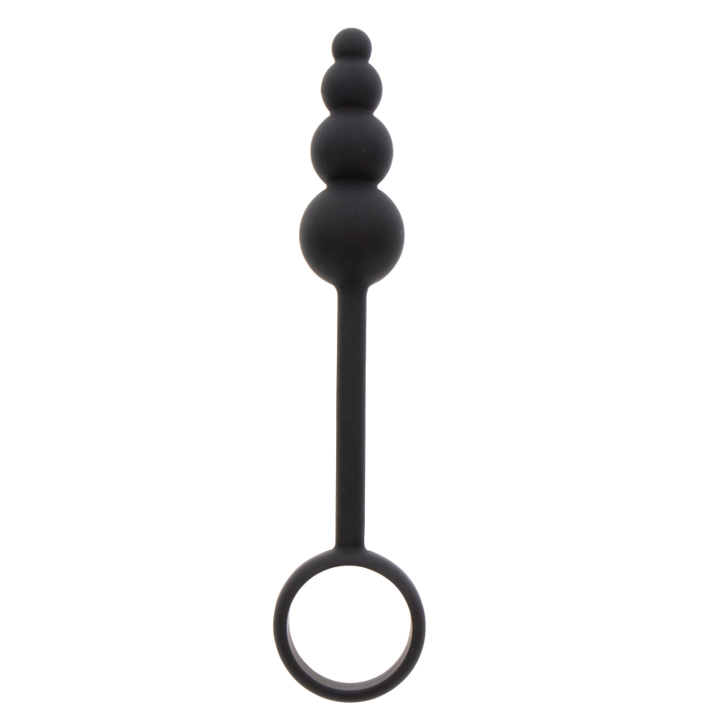 cockring-plug-anal-beads-ring-85-x-35-cm-noir cockring plug anal beads ring 85 x 35 cm noir