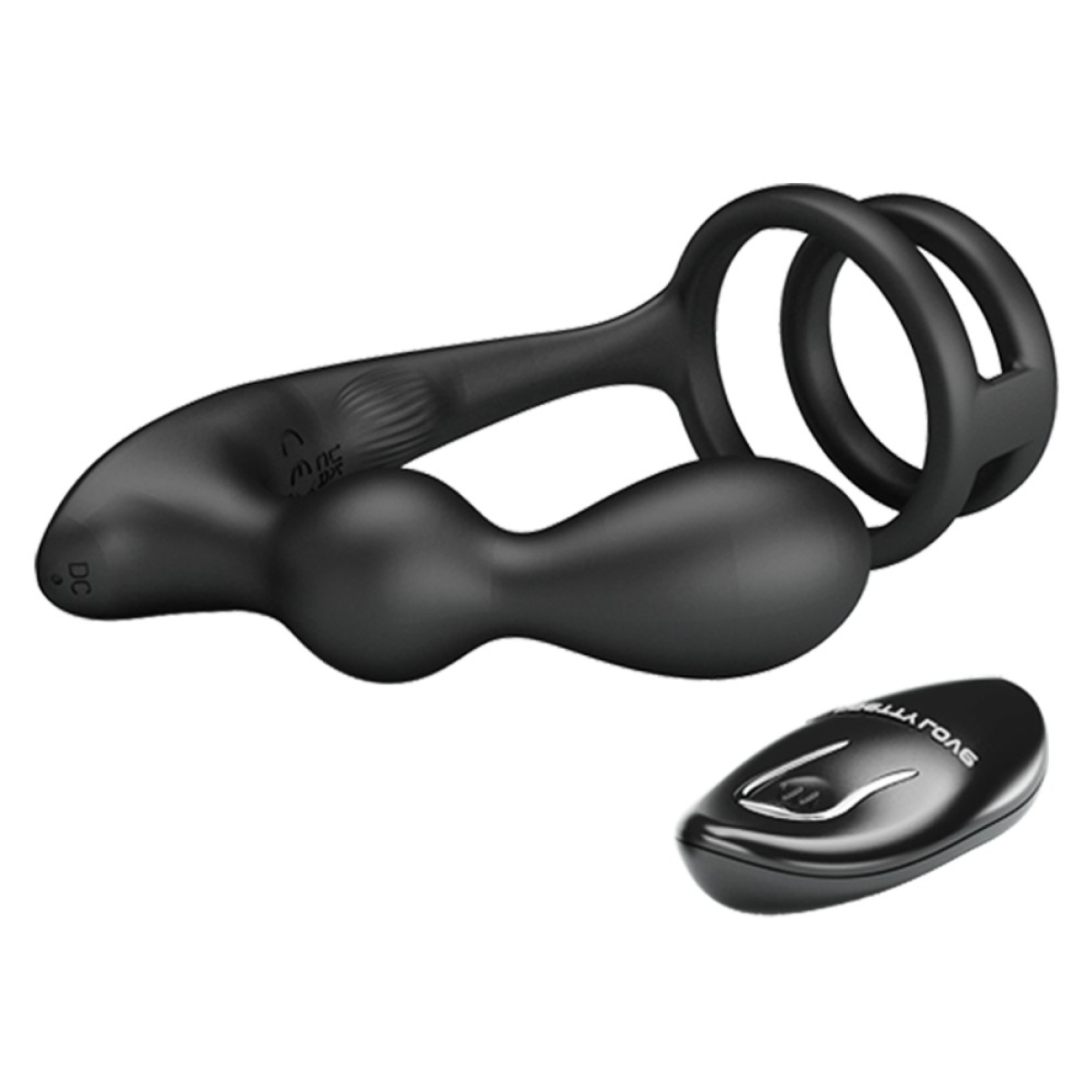 cockring plug marshall pretty love 75 x 27 cm noir 4