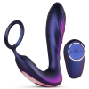 cockring plug vibrant black hole hueman 11 x 33cm