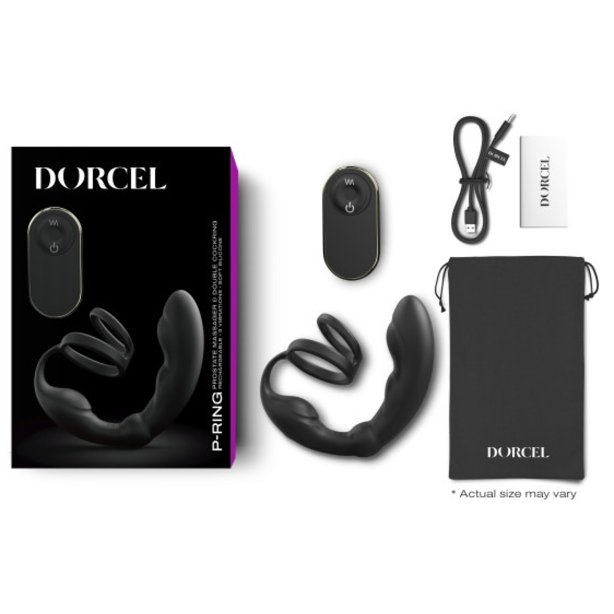cockring plug vibrant p ring dorcel 9 x 37cm 1