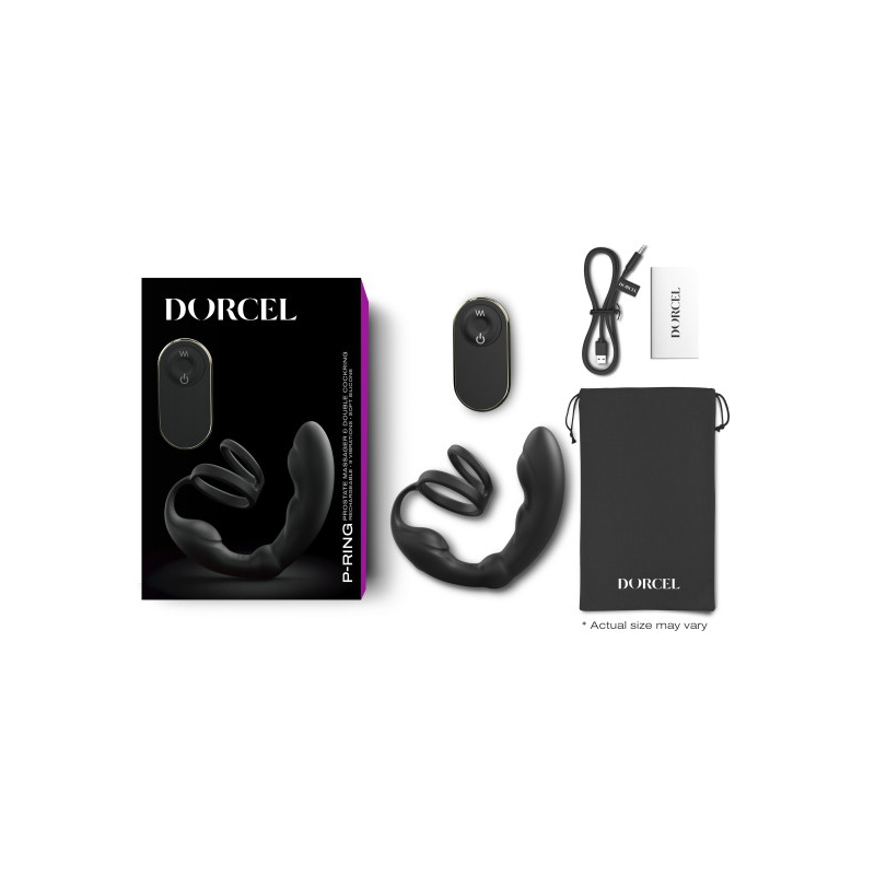 cockring plug vibrant p ring dorcel 9 x 37cm 1