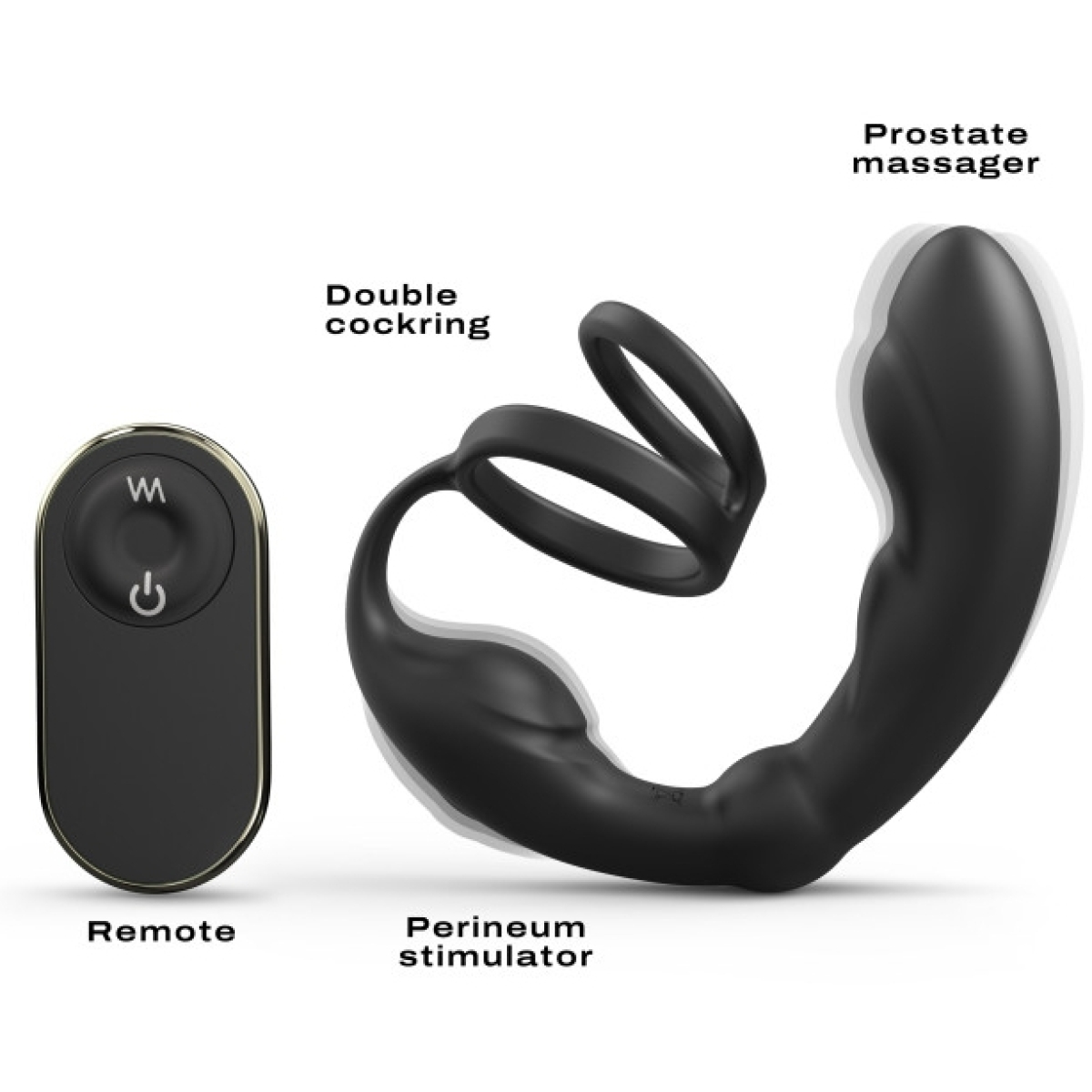 cockring plug vibrant p ring dorcel 9 x 37cm