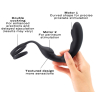 cockring plug vibrant p ring dorcel 9 x 37cm 2