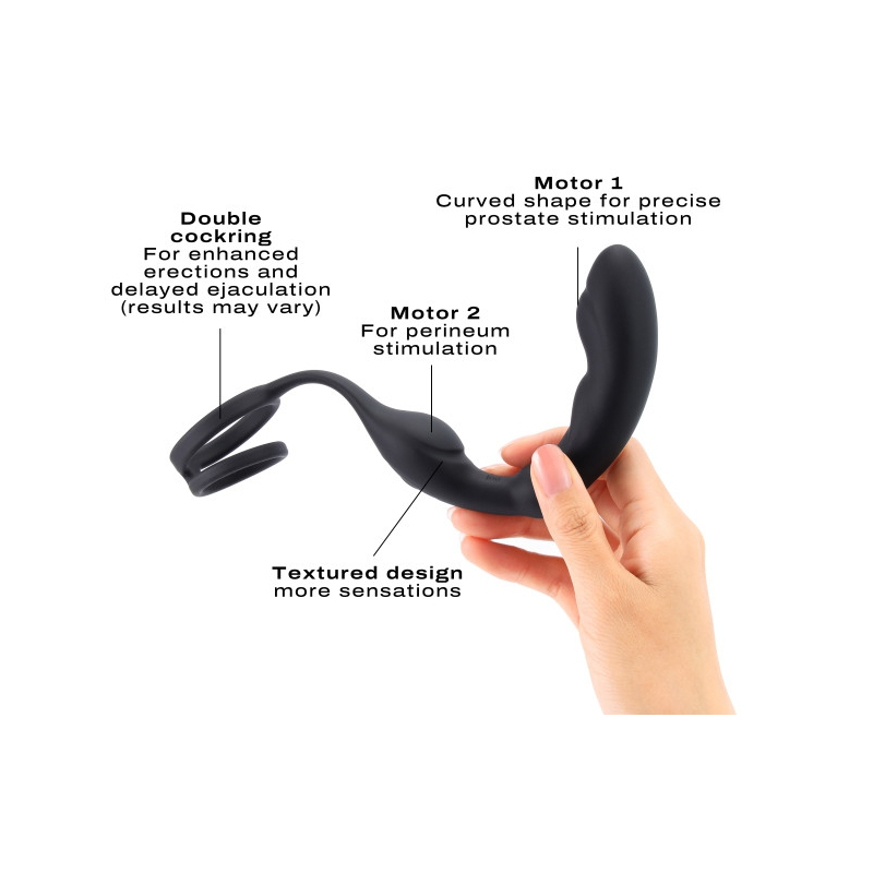 cockring plug vibrant p ring dorcel 9 x 37cm 2