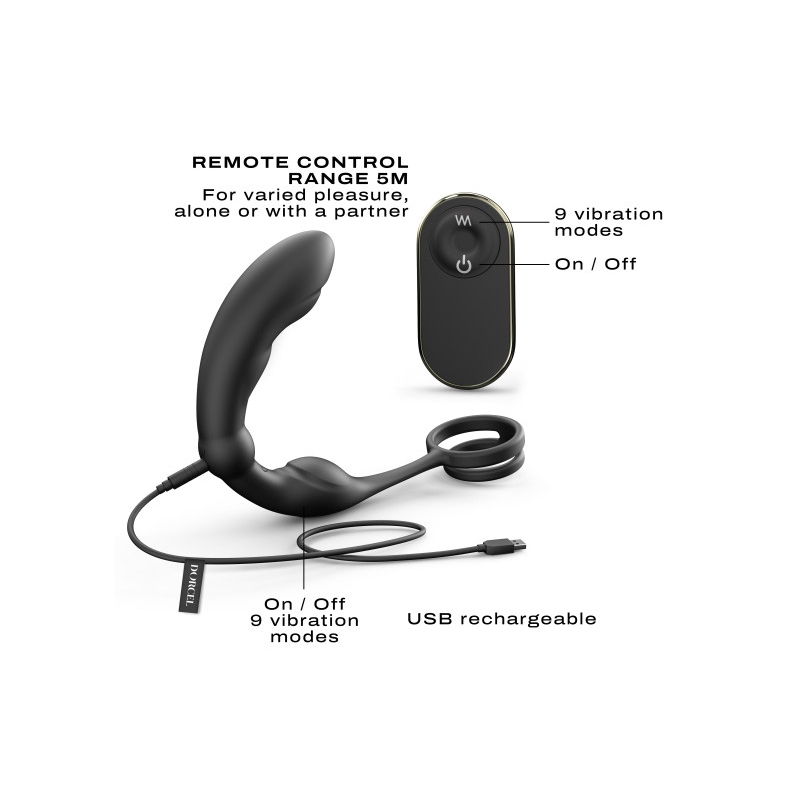 cockring plug vibrant p ring dorcel 9 x 37cm 3