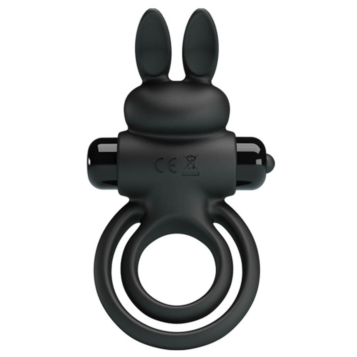 cockring vibrant dick rabbit petty love 25mm noir 2