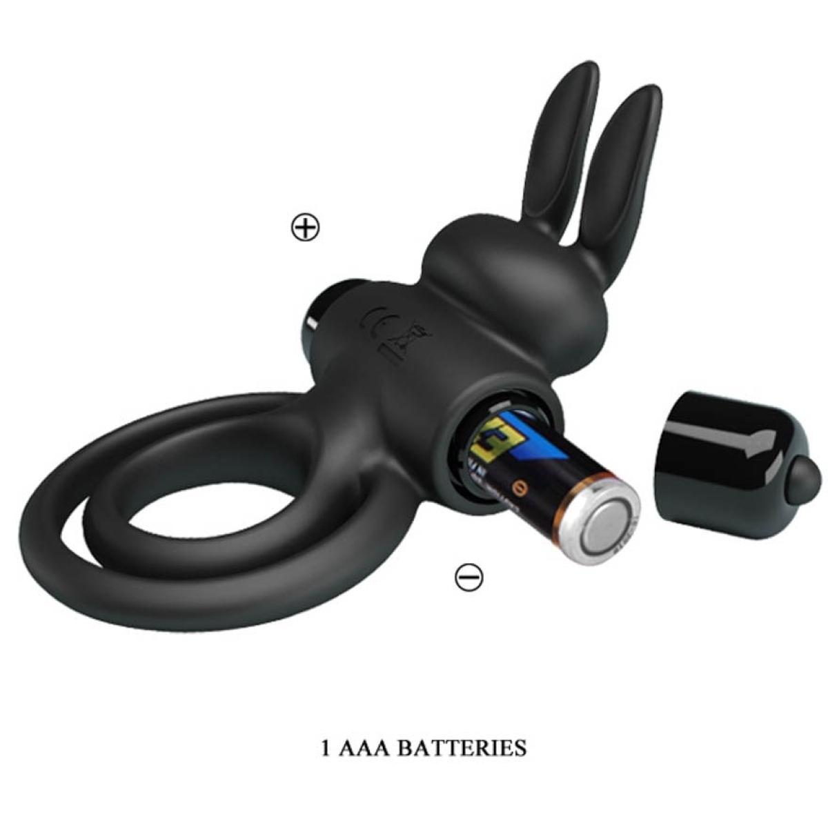 cockring vibrant dick rabbit petty love 25mm noir 4
