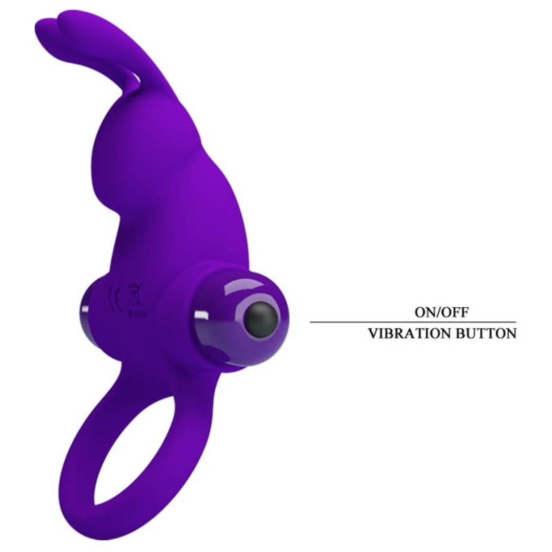 cockring vibrant dick rabbit pretty love 30mm violet 3