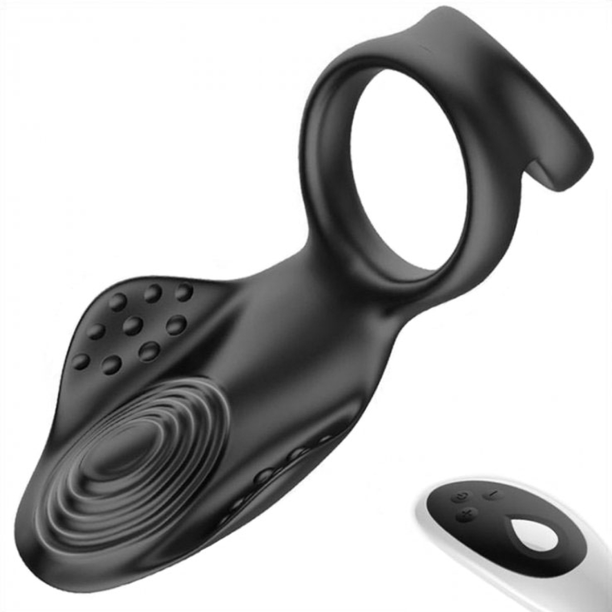 cockring vibrant double delight noir