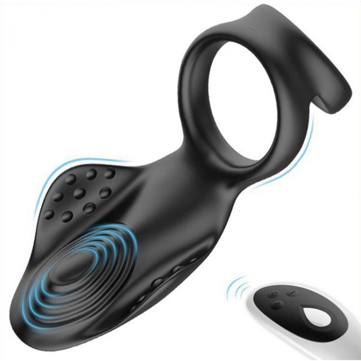 cockring vibrant double delight noir 2