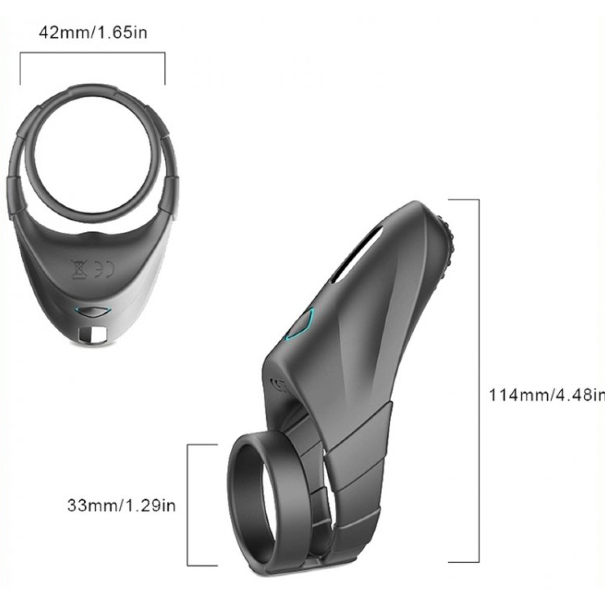 cockring vibrant dual vibe 35mm 5