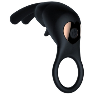 cockring vibrant good rabbit 25mm noir