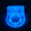 cockring vibrant phophorescent lumino ring 2 5
