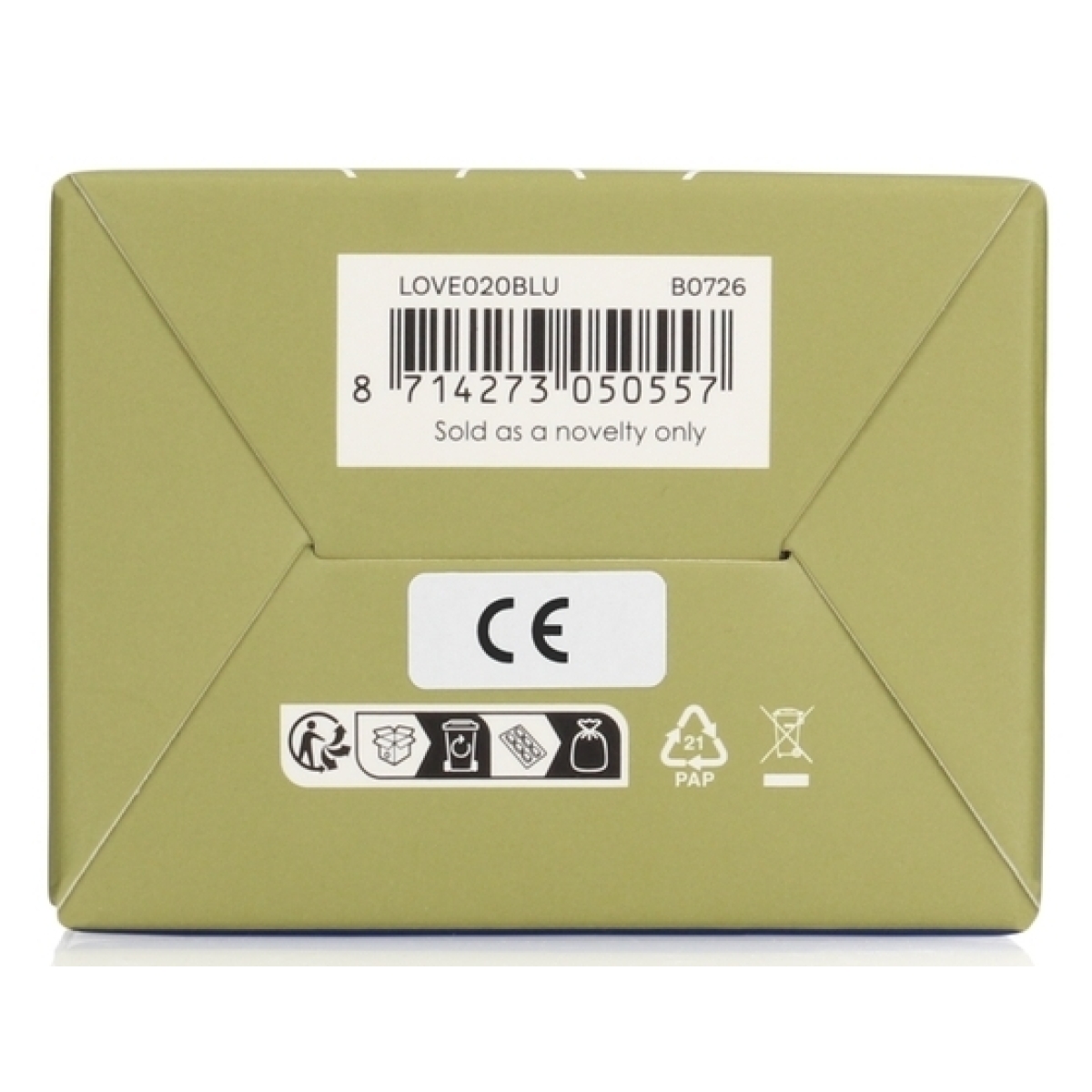 cockring vibrant pointu baltic 34mm bleu 9