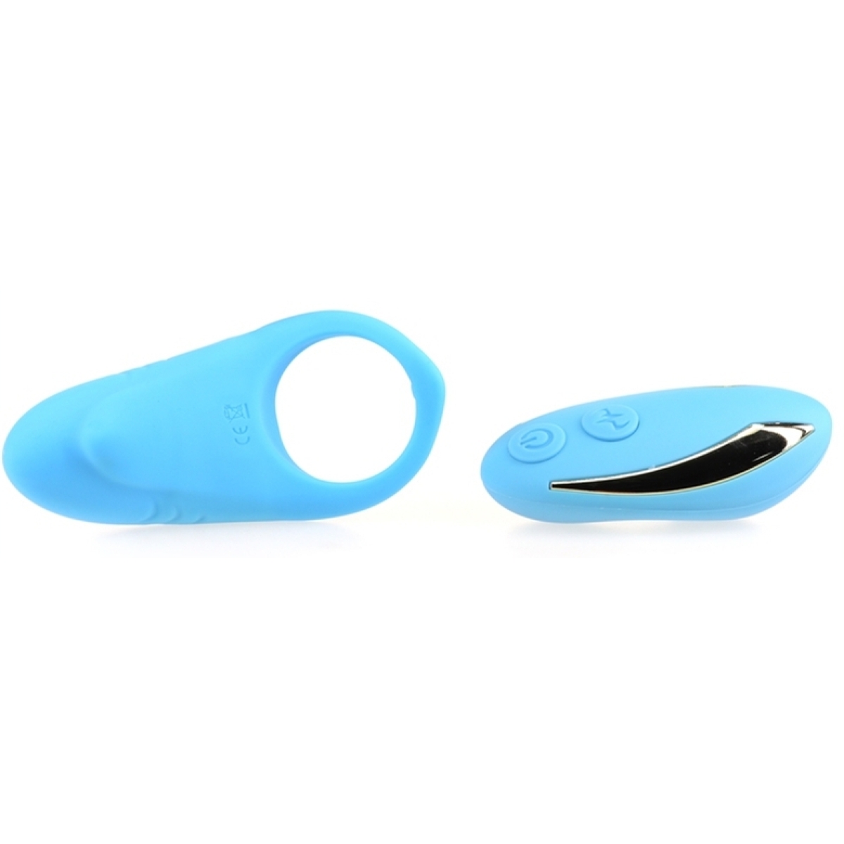 cockring vibrant shark 29mm bleu 4