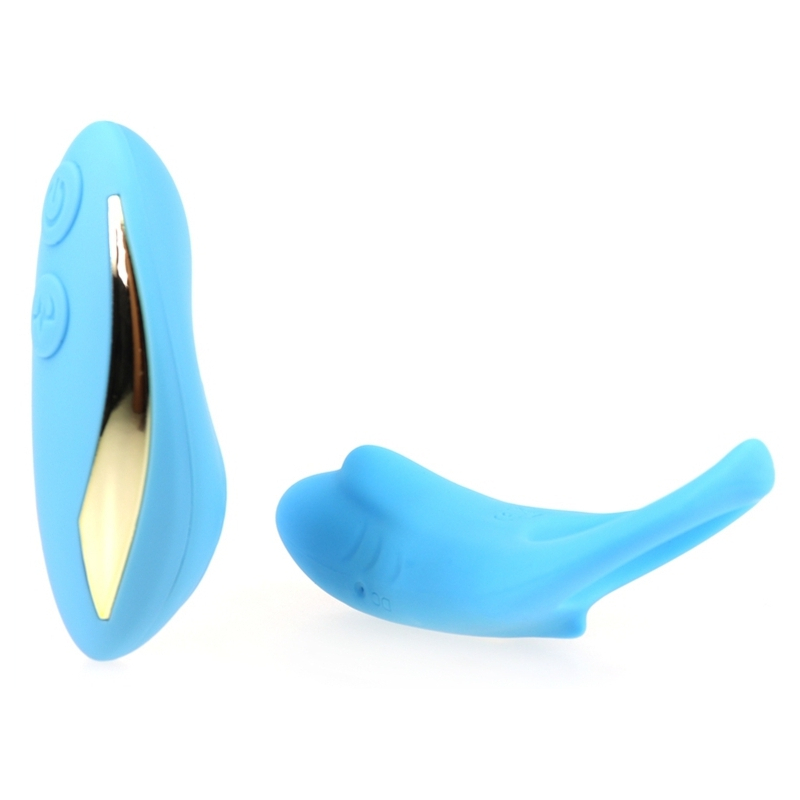 cockring vibrant shark 29mm bleu 7
