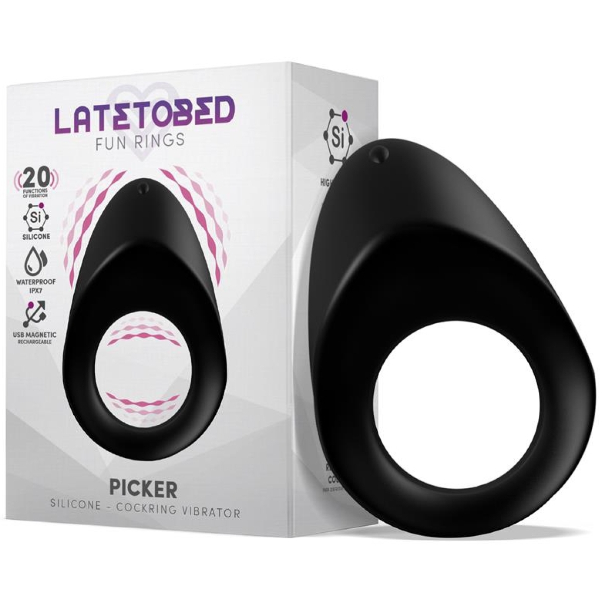 cockring vibrant silicone picker 28mm 3