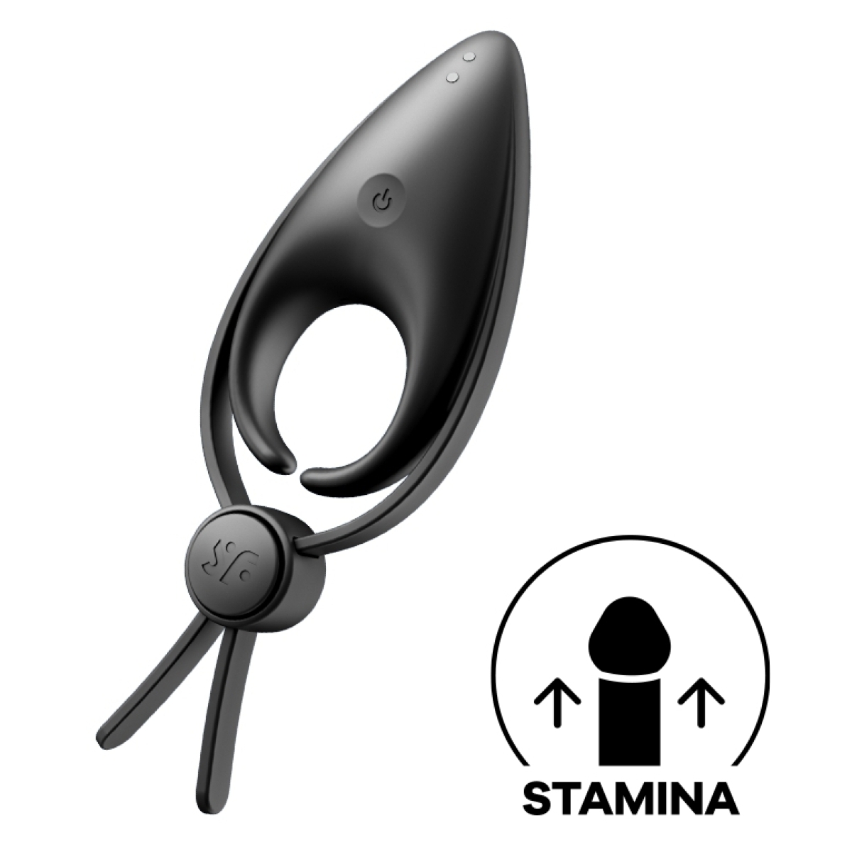 cockring vibrant sniper satisfyer 28mm noir