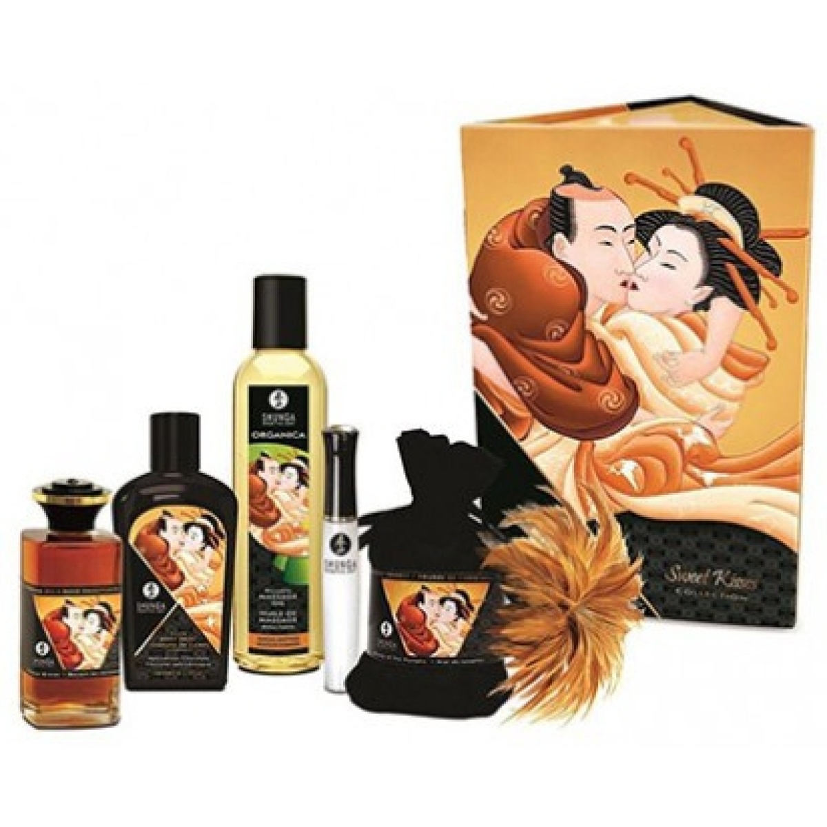 coffret 6 pieces sweet kisses parfums sucres