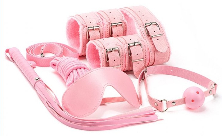 coffret bdsm 7 pieces wicked rose
