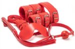 coffret bdsm 7 pieces wicked rouge