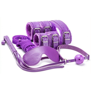 coffret bdsm 7 pieces wicked violet