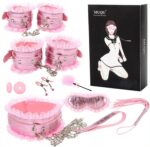 coffret bdsm lace light 8 pieces rose