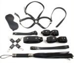 coffret bondage sm obedience 10 pieces noir