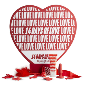 coffret coeur 14 jours 14 accessoires
